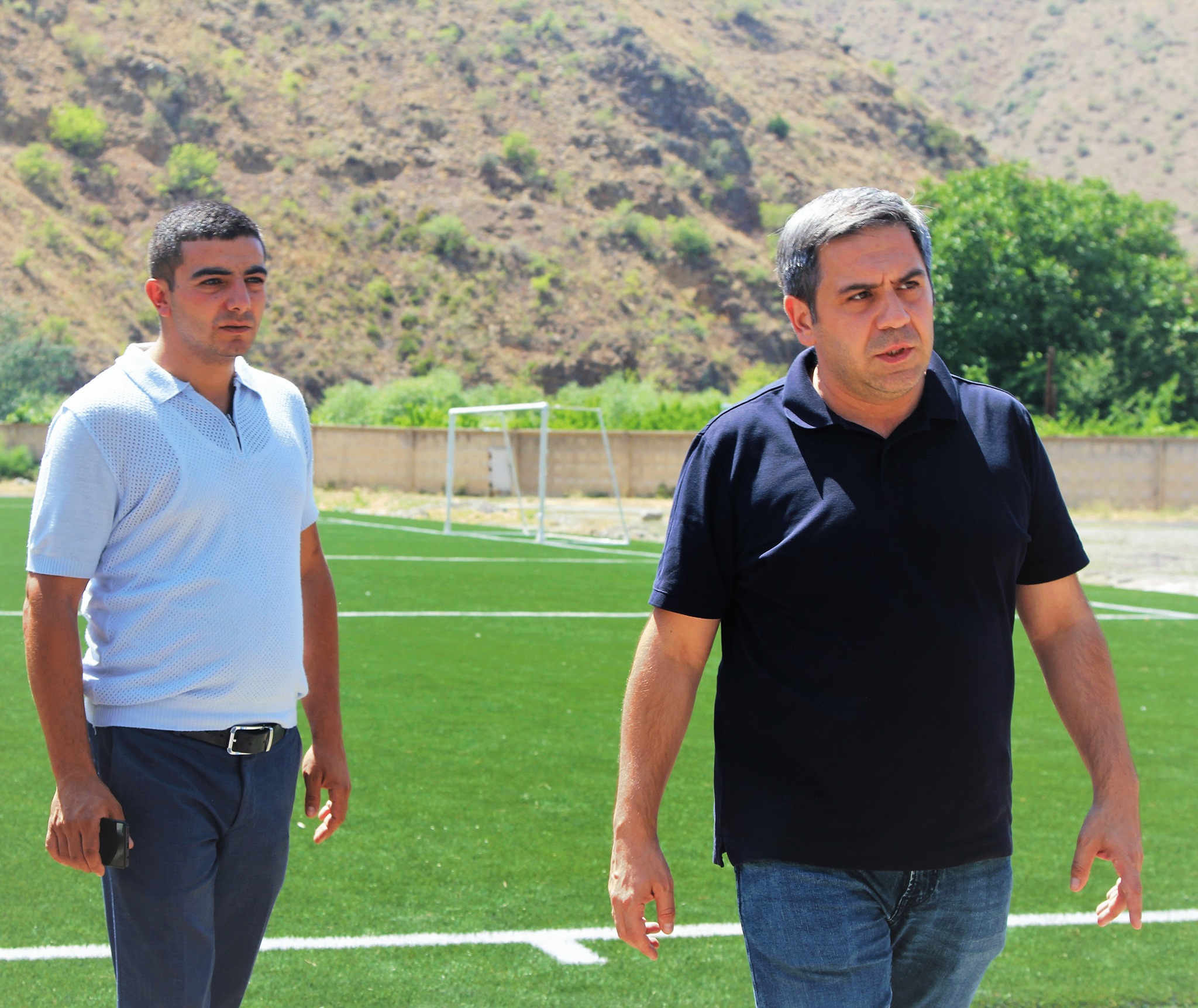 Armen Melikbekyan in Arevik Stadium