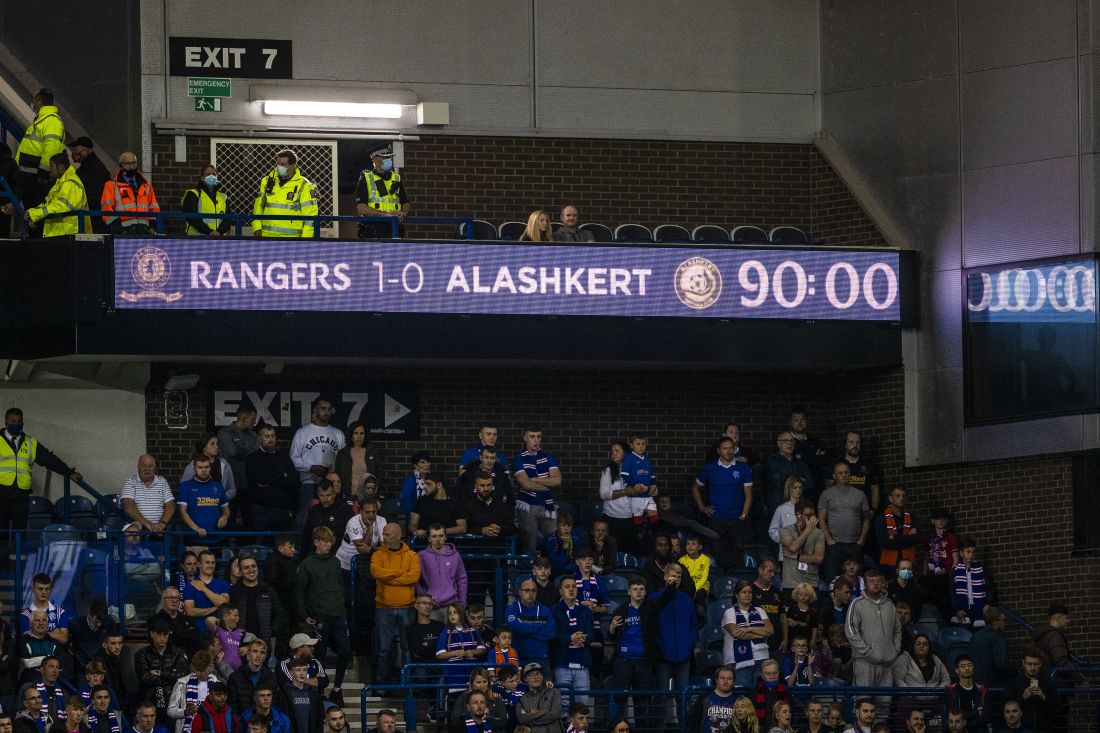 Rangers vs Alashkert