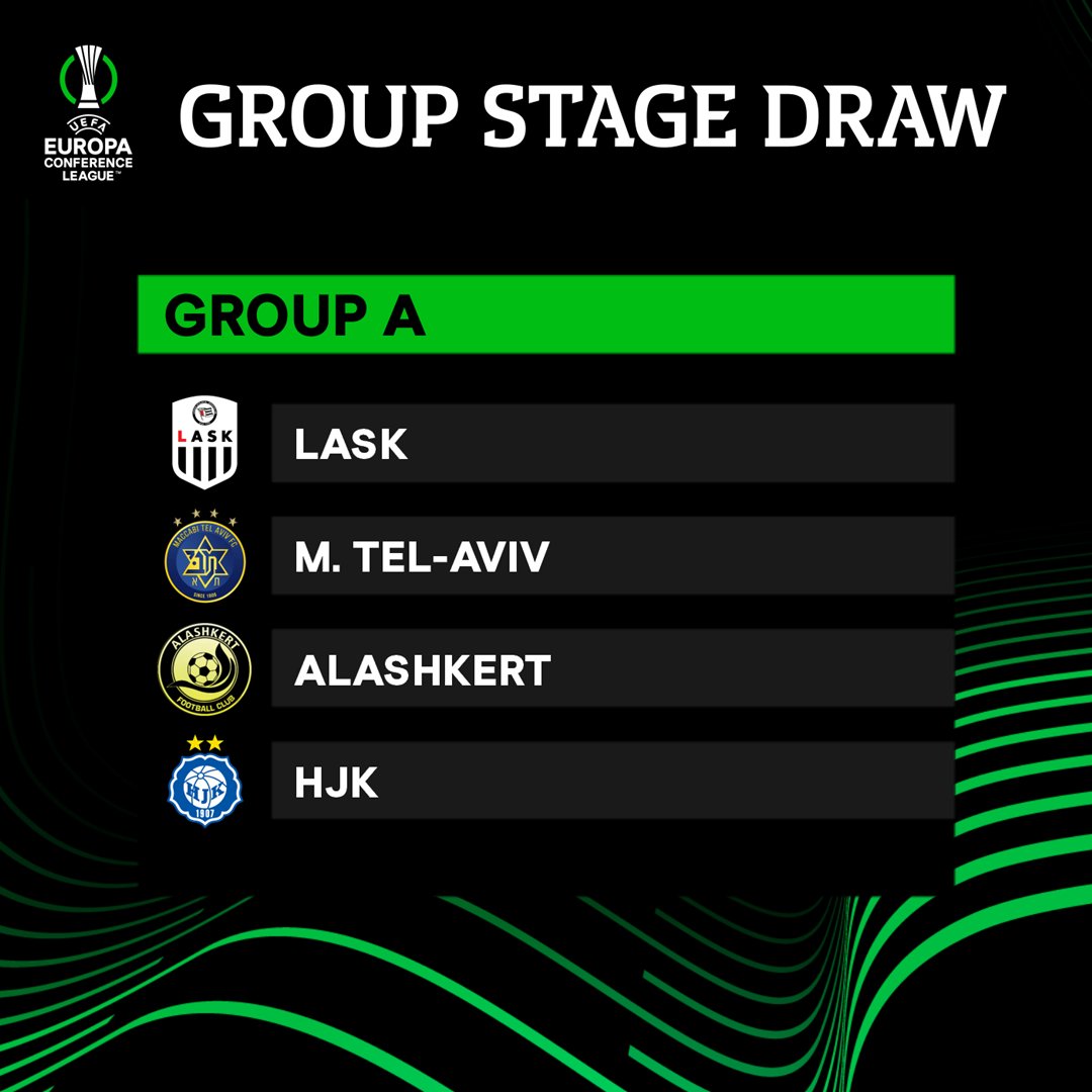 Conference league Group A